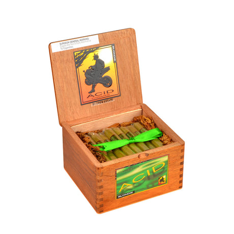 ACID Blondie Green Candela Cigars Box of 40