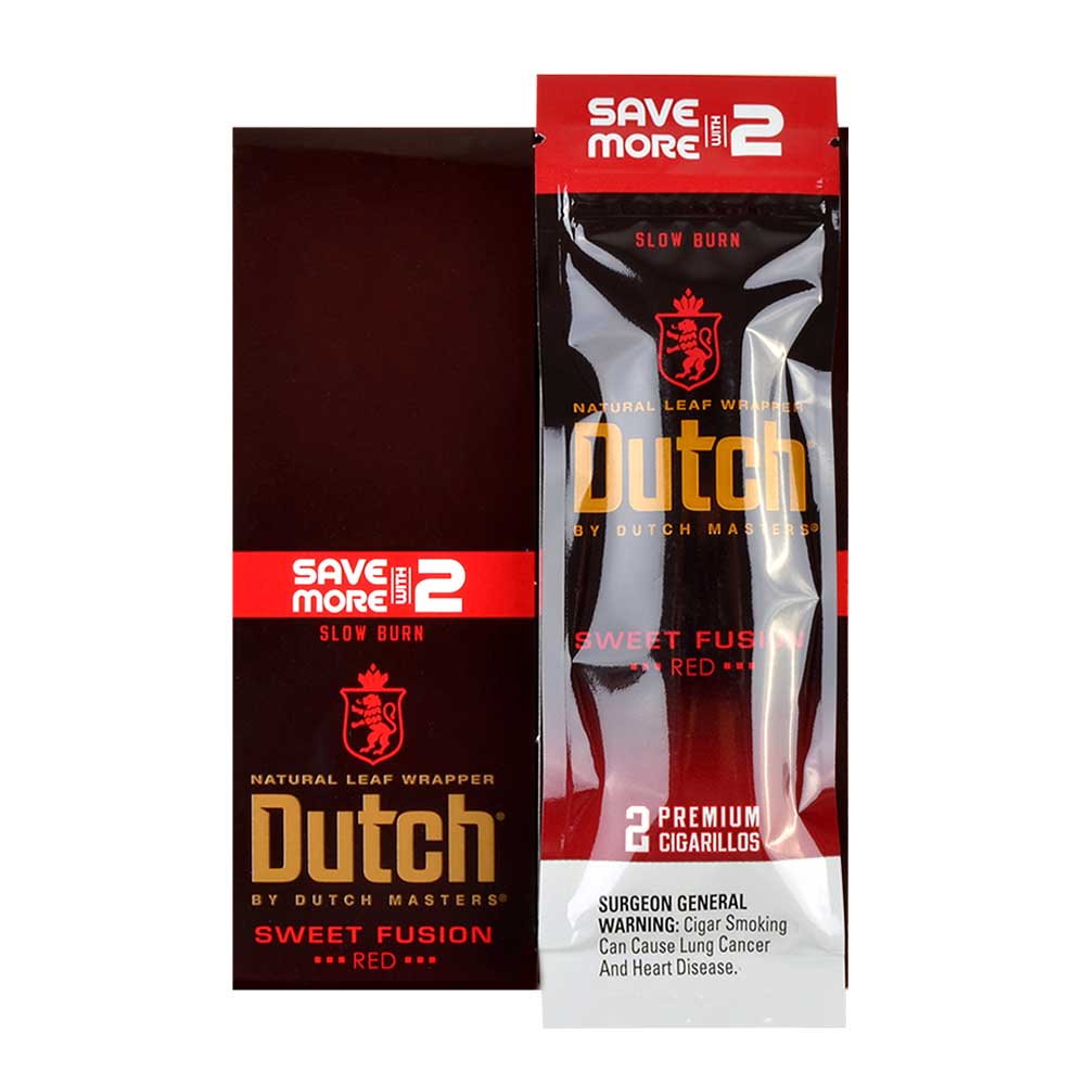 Dutch Masters Foil Fresh Sweet Fusion Cigarillos, 30 Packs of 2