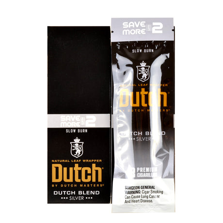 Dutch Masters Foil Fresh Blend Silver Cigarillos 30 Packs of 2