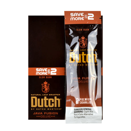 Dutch Masters Foil Fresh Java Fusion Cigarillos 30 Packs of 2