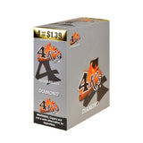 4 Kings Cigarillos 15 Packs of 4 Diamond, Pre-Priced $1.39