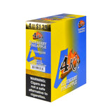 4 Kings Cigarillos 15 Packs of 4 Blueberry Pineapple, Pre-Priced $1.39