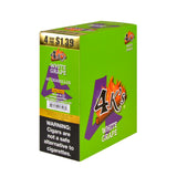 4 Kings Cigarillos 15 Packs of 4 White Grape, Pre-Priced $1.39