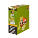 4 Kings Cigarillos 15 Packs of 4 Green Sweet, Pre-Priced $1.39