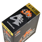 4 Kings Cigarillos 15 Packs of 4 Black Diamond, Pre-Priced $1.39