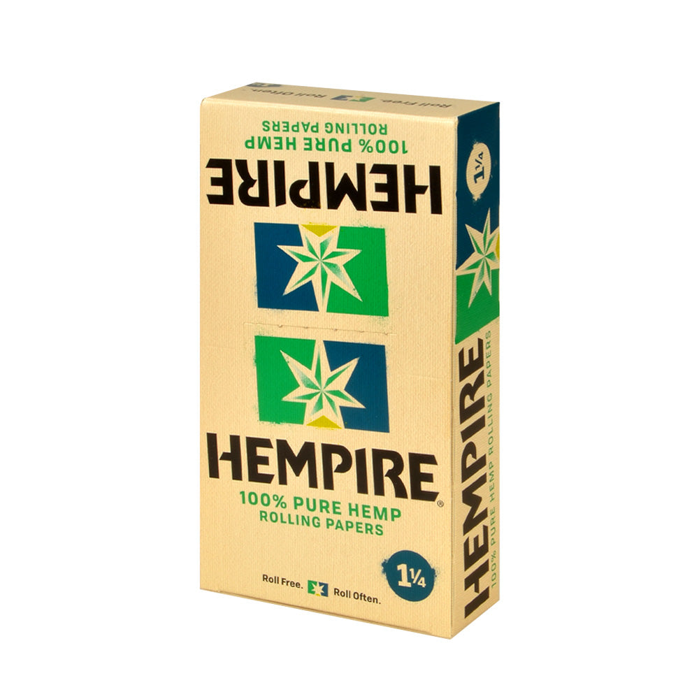 Hempire 1.25 Pure Hemp Rolling Papers, 24 booklets