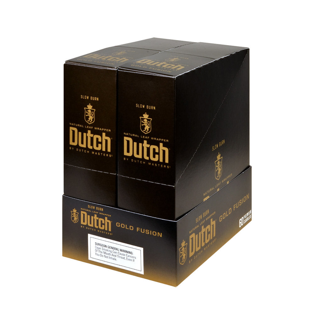 Dutch Masters Foil Fresh Gold Fusion Save on 2 Cigarillos 30 Packs of 2