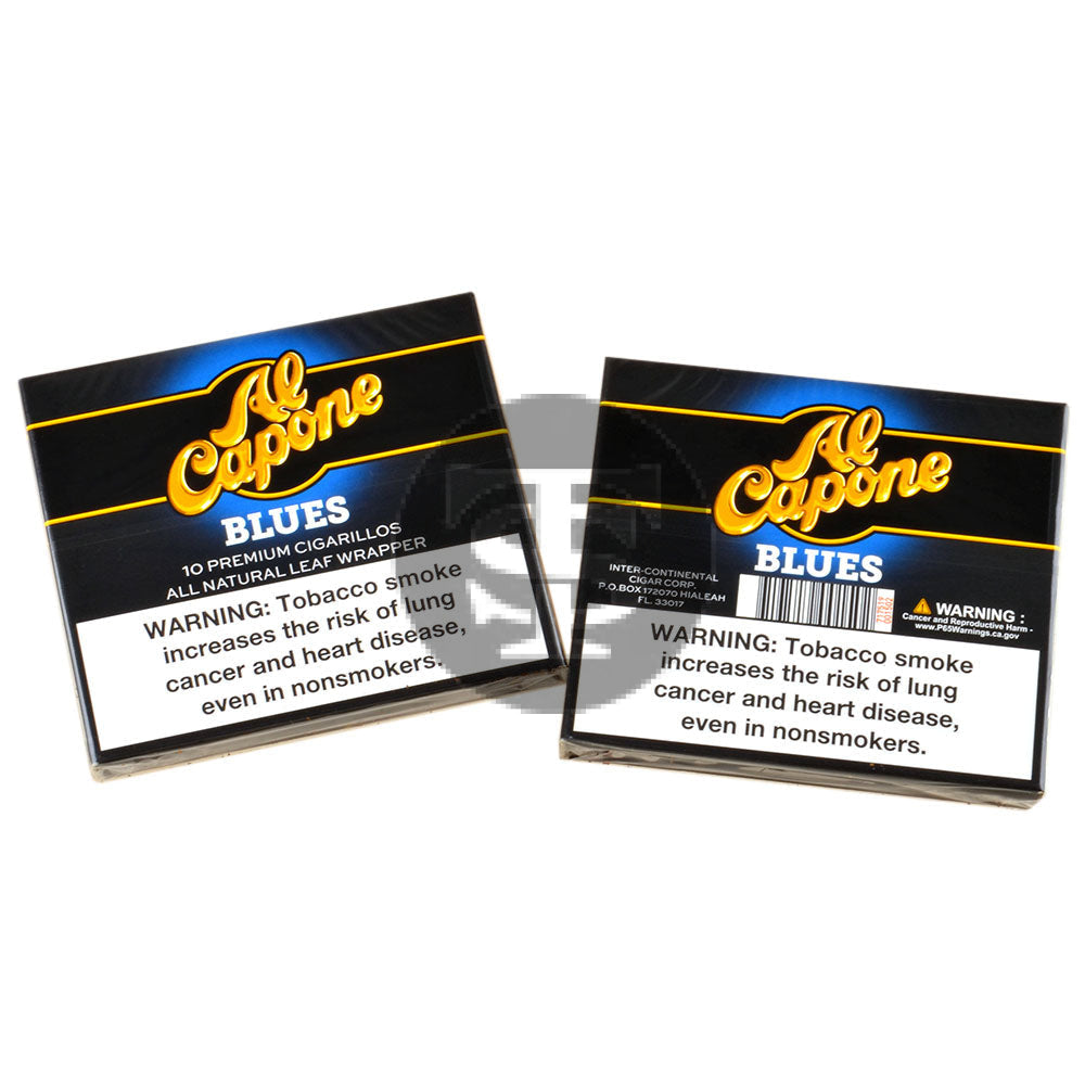 Al Capone Blues Cigarillos 10 Packs of 10