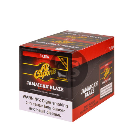 Al Capone Jamaican Blaze Cigarillos 10 Packs of 10 2