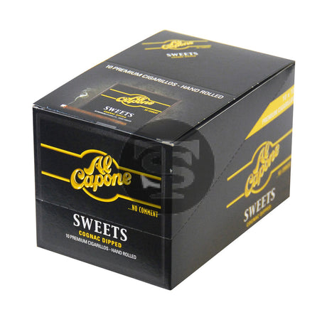 Al Capone Sweets Cognac Cigarillos 10 Packs of 10 1