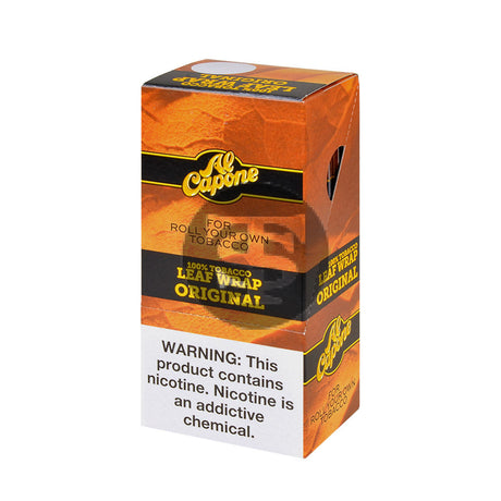 Al Capone Tobacco Leaf Wrap Pack of 18ct Original