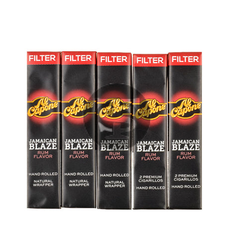 Al Capone Tower Jamaican Blaze Cigarillos 60 Packs of 2 2