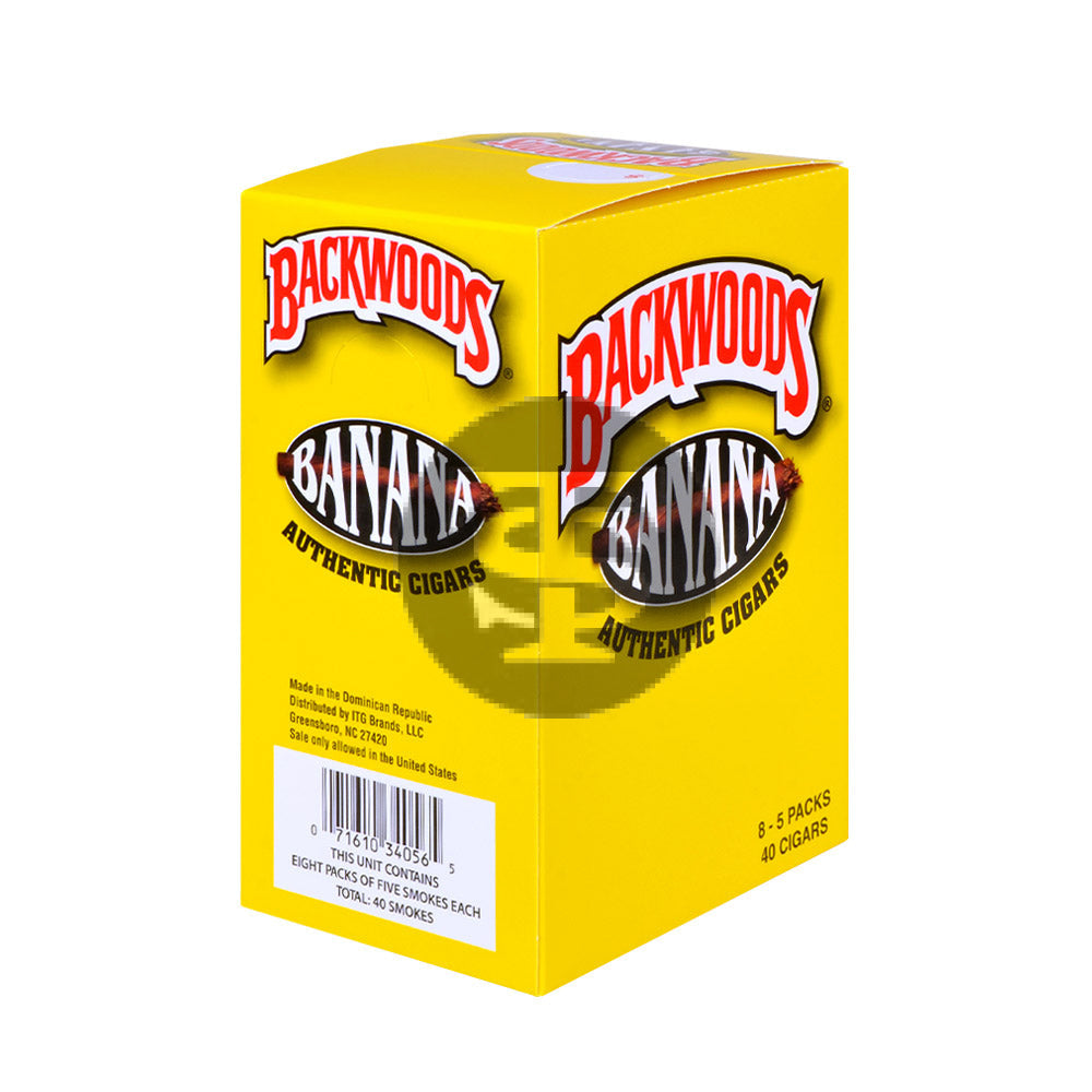 Backwoods Banana Cigars 8 Packs of 5 3