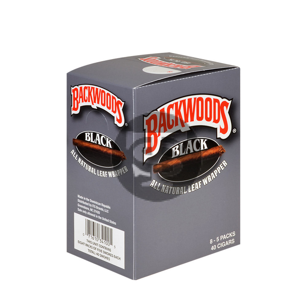 Backwoods Black Cigars 8 Packs of 5