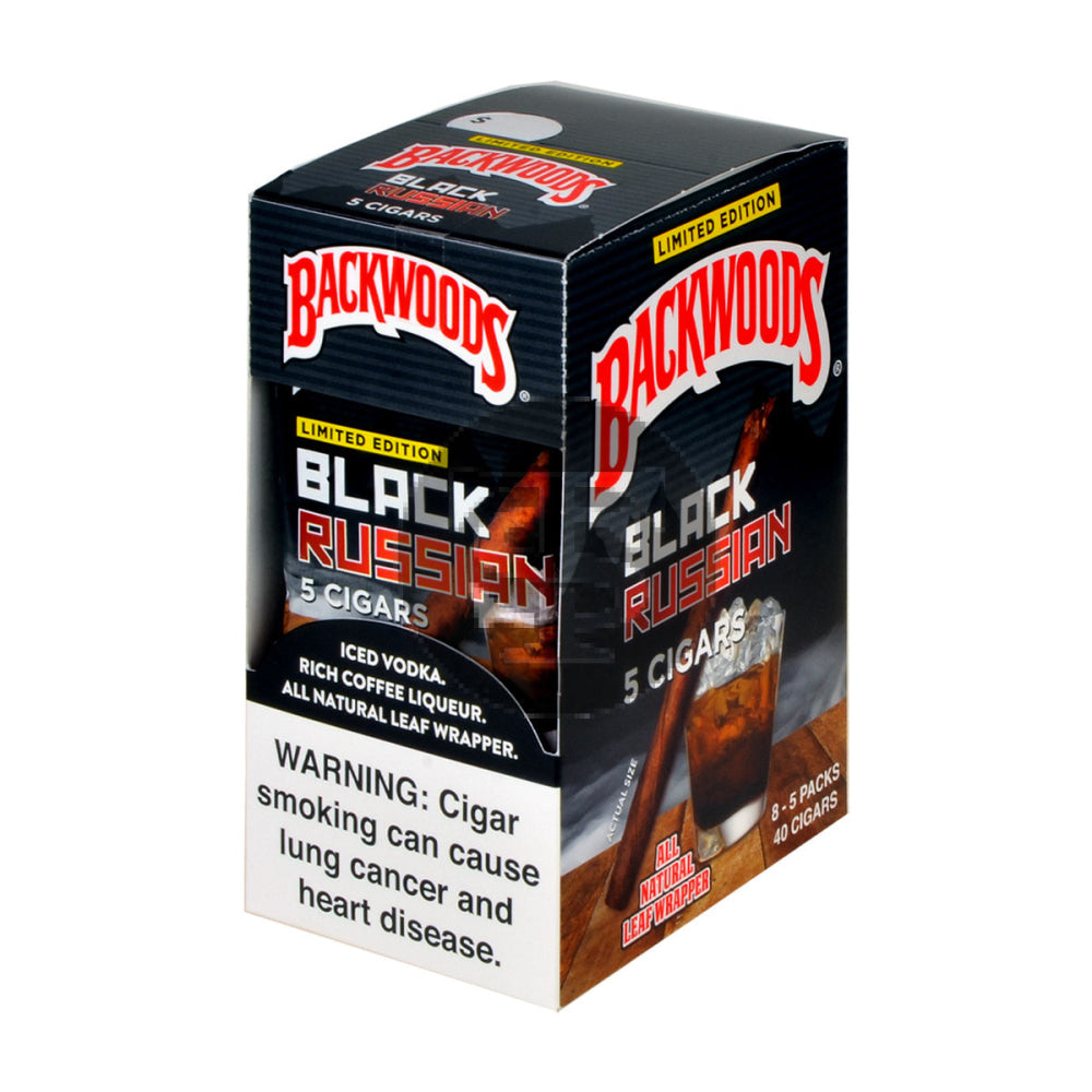 Backwoods Black Russian Cigars 8 Packs of 5 4