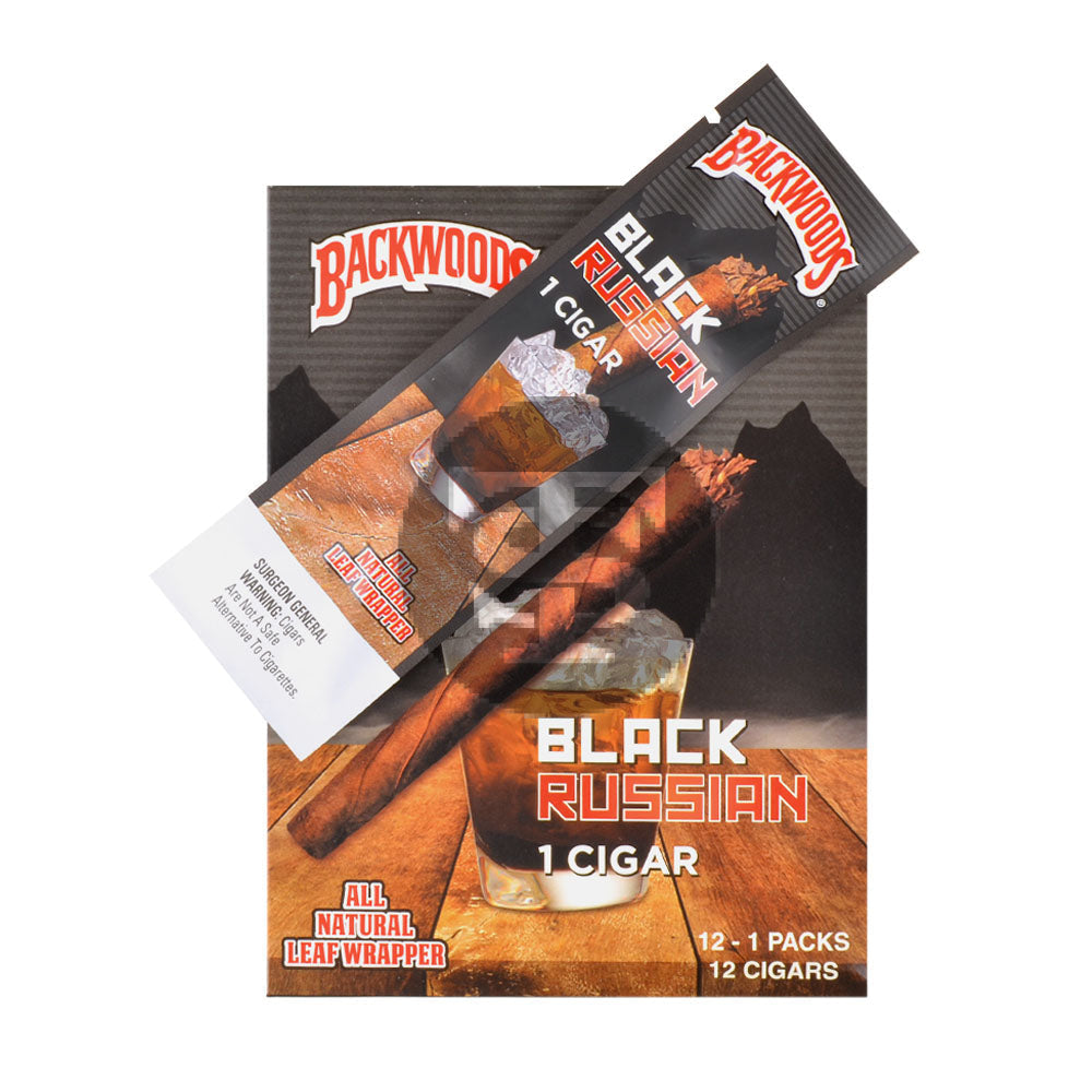 Backwoods Black Russian Cigars Single Pack of 24 5