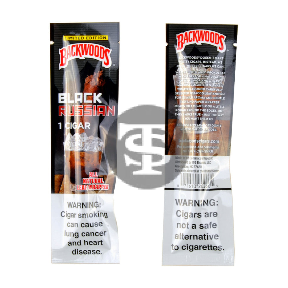 Backwoods Black Russian Cigars Single Pack of 24 4