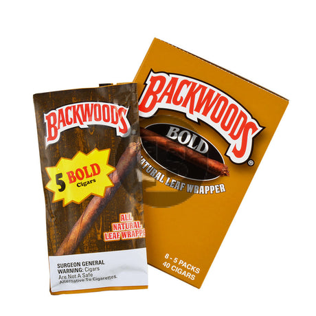 Backwoods Bold Cigars 8 Packs of 5