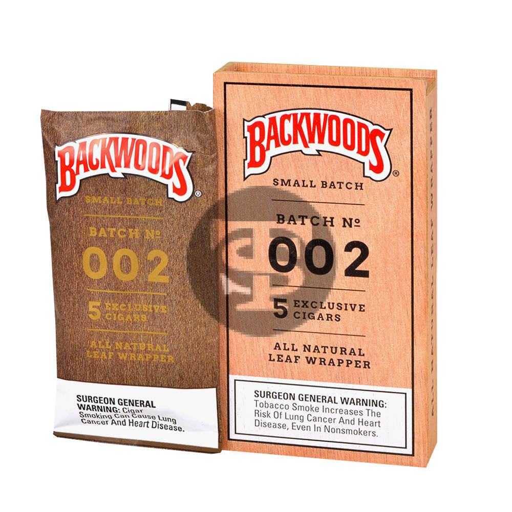 Backwoods Cigars Small Batch 002 Pack of 5 1