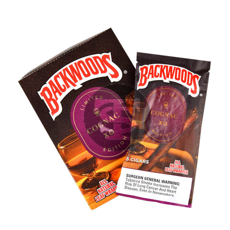 Backwoods Cognac XO Cigars 8 Packs of 5