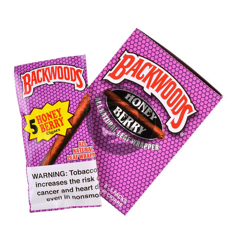 Backwoods Honey Berry Natural Cigars 8 Packs of 5 3