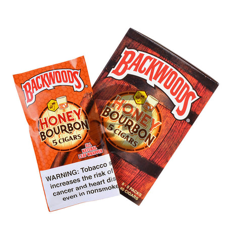 Backwoods Honey Bourbon Cigars 8 Packs of 5 3