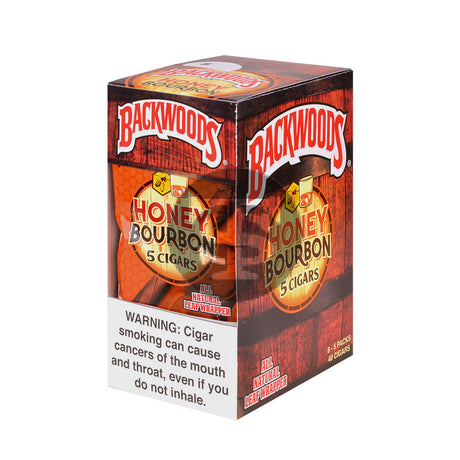 Backwoods Honey Bourbon Cigars 8 Packs of 5 1