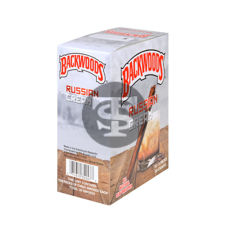 Backwoods Russian Cream 10 packs of 3 2