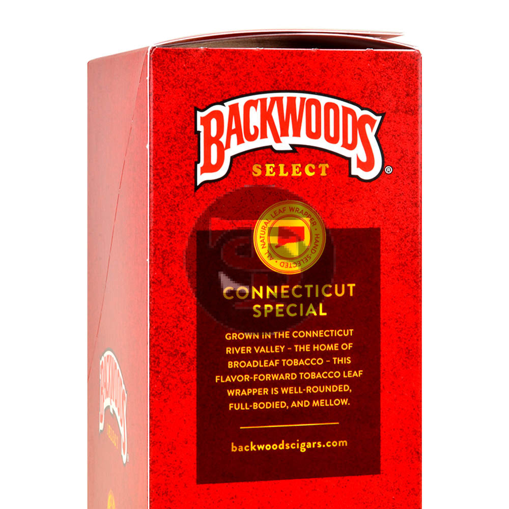 Backwoods Select Connecticut Special cigars 10 packs of 3