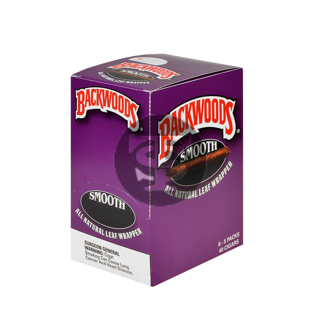 Backwoods Smooth Cigars 8 Packs of 5