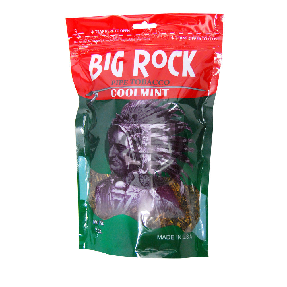 Big Rock Cool Mint Pipe Tobacco 6 oz. Bag 1