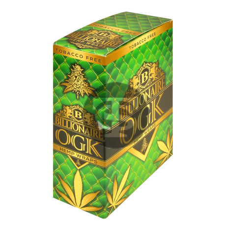 Billionaire Hemp Wraps 25 packs of 2 OGK