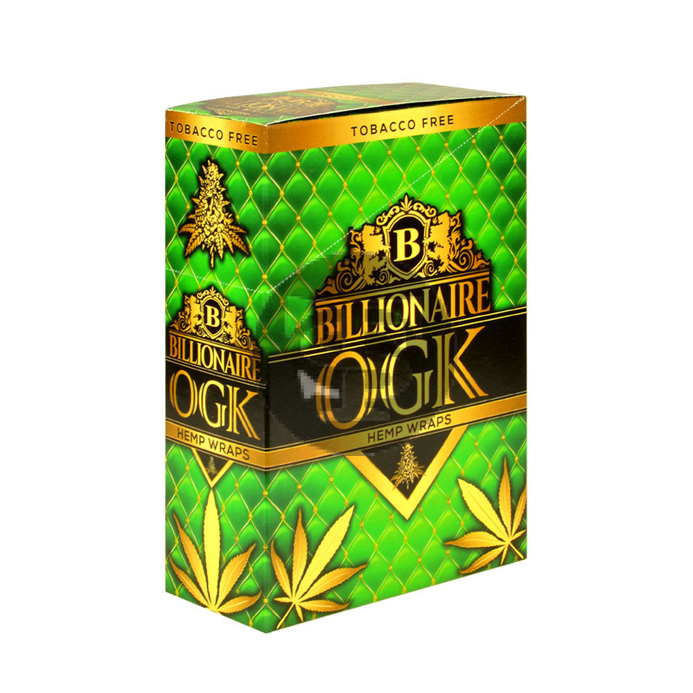 Billionaire Hemp Wraps 25 packs of 2 OGK