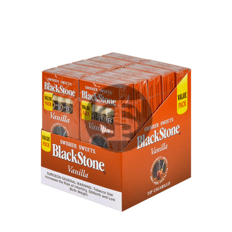 Blackstone Tip Vanilla Cigarillos 20 Packs of 5