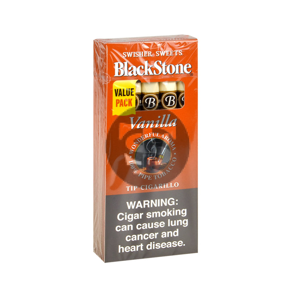 Blackstone Tip Vanilla Cigarillos 20 Packs of 5