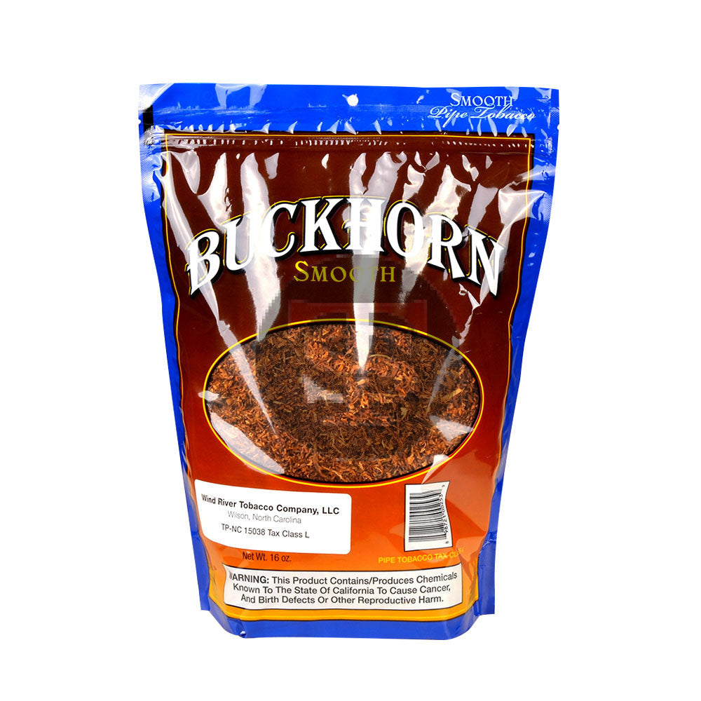 Buckhorn Smooth Pipe Tobacco 16 oz. Bag