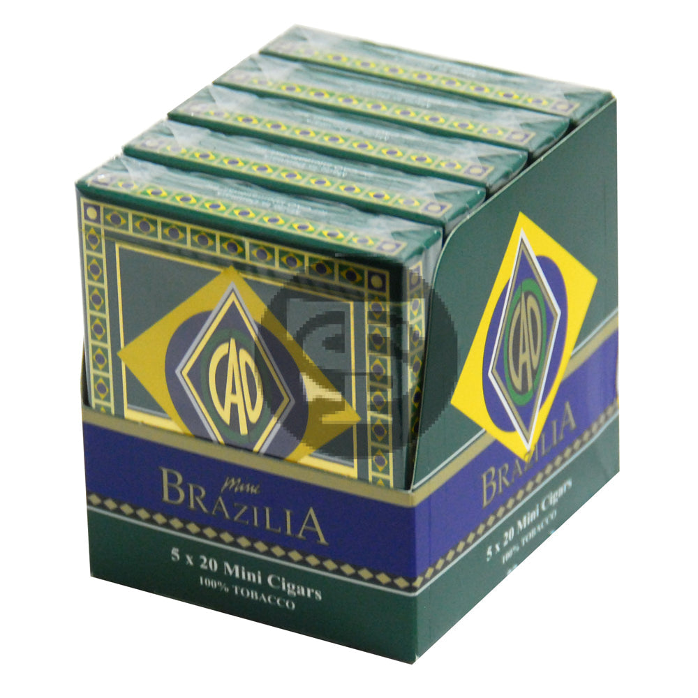 CAO Brazilia Mini Cigars 5 Packs of 20 1