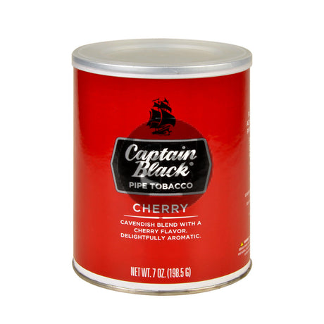 Captain Black Cherry Pipe Tobacco 7 oz. Can