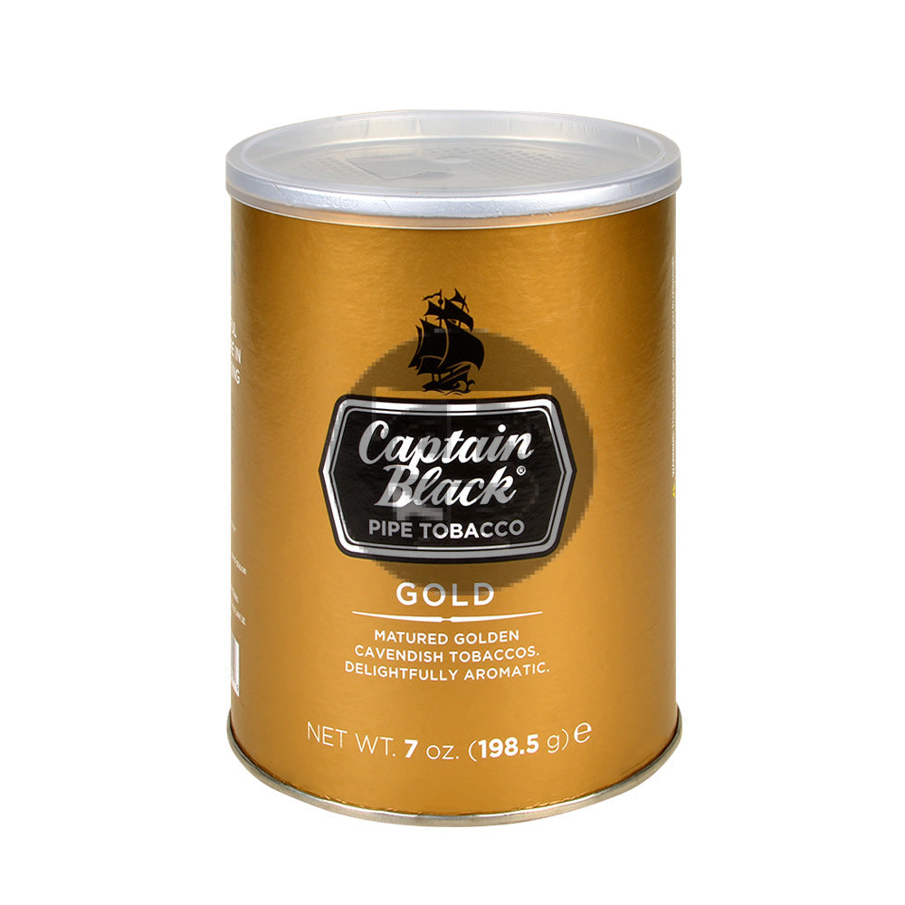 Captain Black Gold Pipe Tobacco 7 oz. Can 1