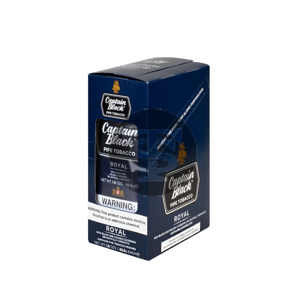 Captain Black Royal Pipe Tobacco 5 Pockets of 1.5 oz. 1