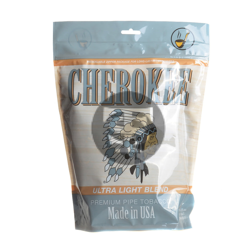 Cherokee Ultra Light Pipe Tobacco 16 oz. Bag 1