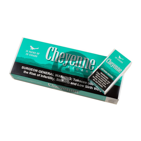 Cheyenne Extreme Menthol Filtered Cigars 10 Packs of 20