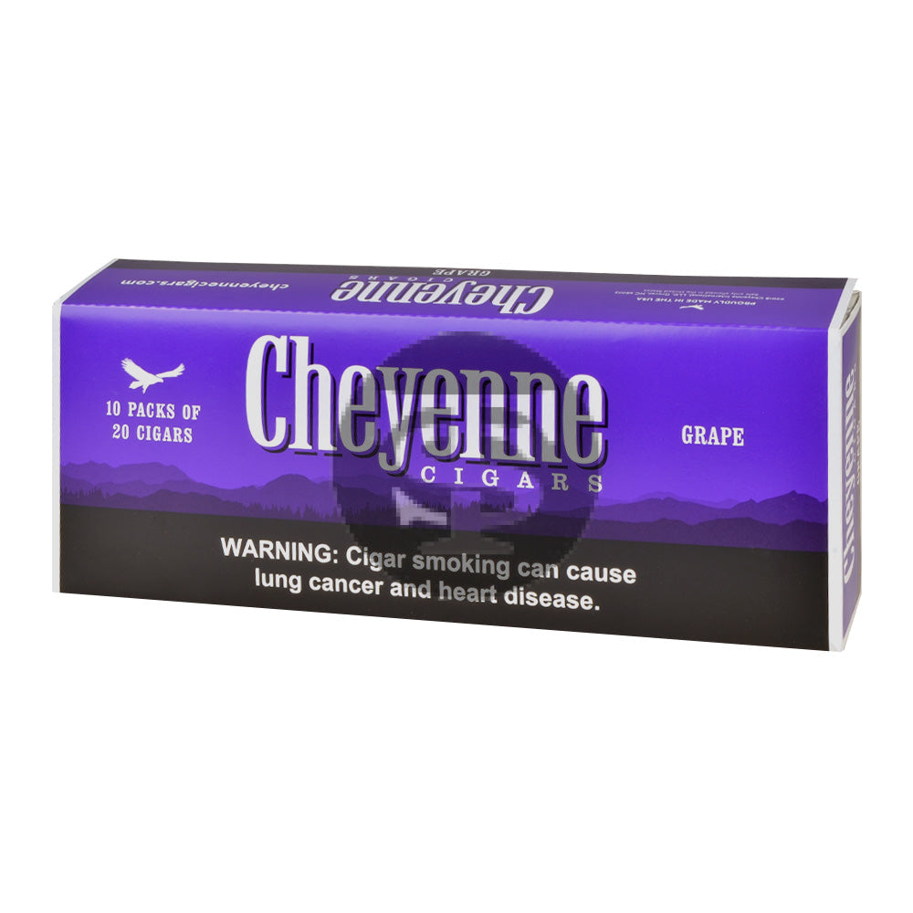 Cheyenne Grape FIltered Cigars 10 Packs of 20