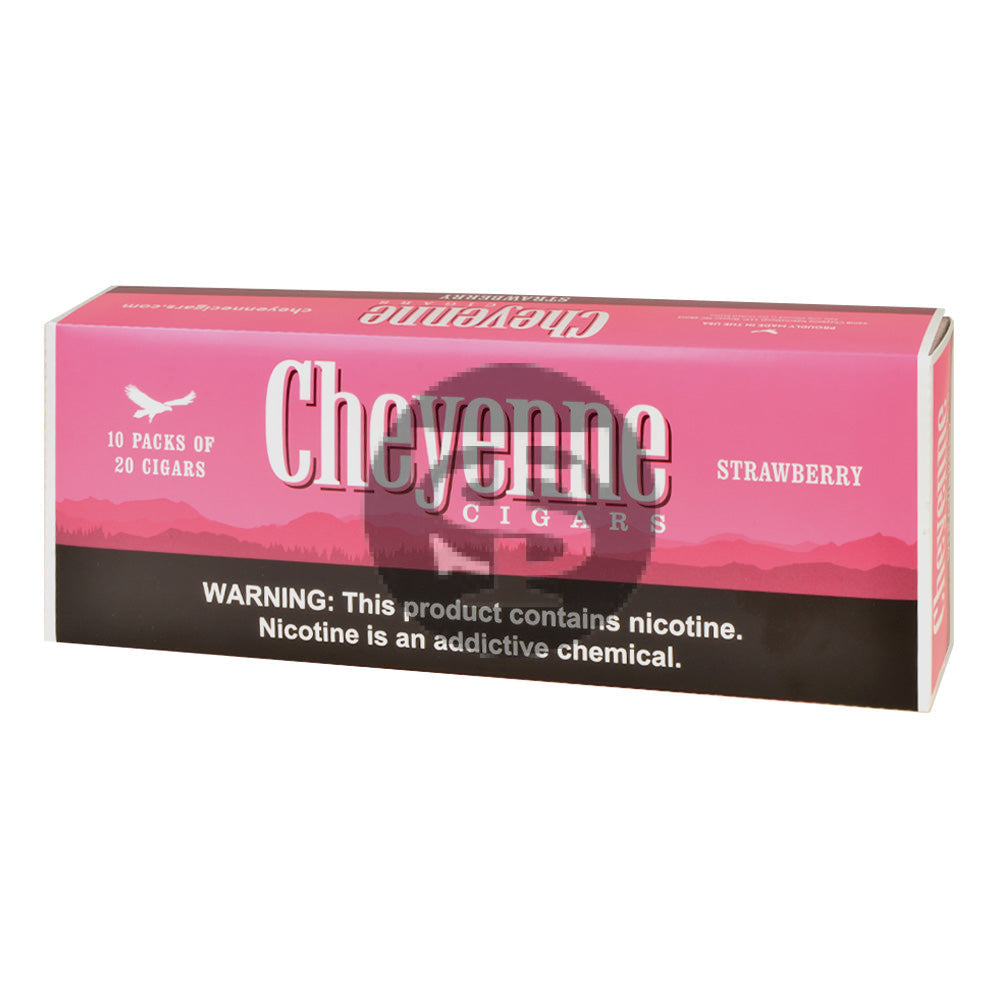 Cheyenne Strawberry Filtered Cigars 10 Packs of 20