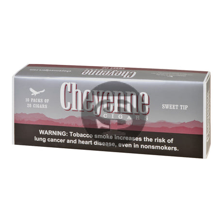 Cheyenne Sweet Tip Filtered Cigars 10 Packs of 20