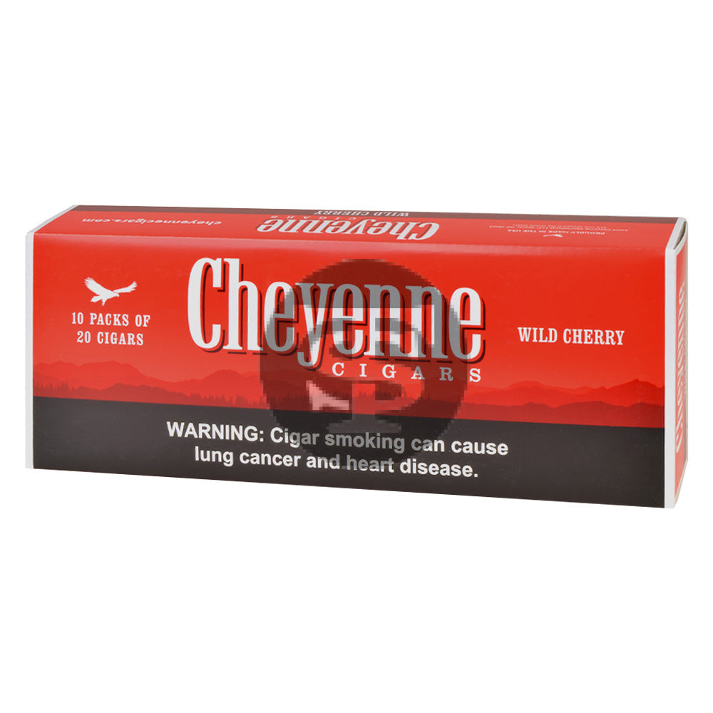 Cheyenne Wild Cherry Filtered Cigars 10 Packs of 20