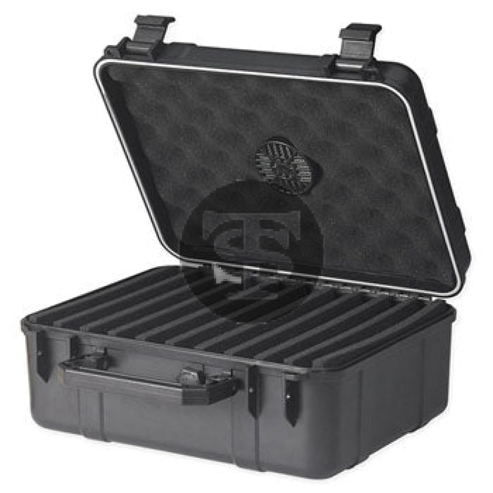 Cigar Caddy 40 Black Travel Humidor Holds 40 Cigars 1