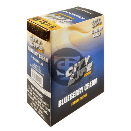 City Life Cigarillos 5 for $1.49 Blueberry Cream 15 Packs of 5