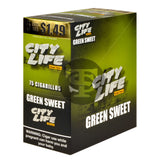 City Life Cigarillos 5 for $1.49 Green Sweet 15 Packs of 5