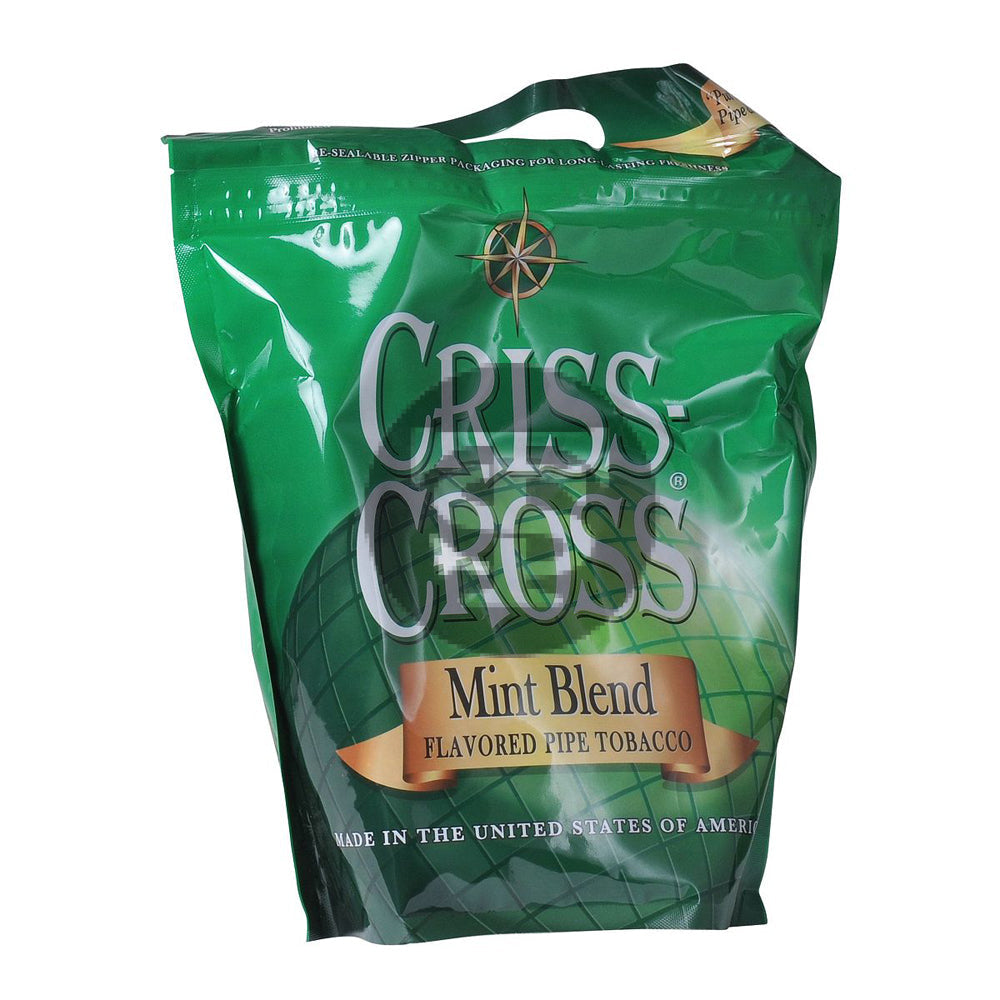 Criss Cross Pipe Tobacco Mint Blend 16 oz. Bag 1